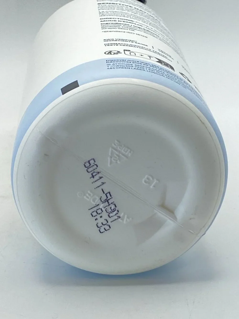 ATTITUDE Sensitive Natural Unscented Hand Soap – Extra Gentle Oat (16 fl oz)